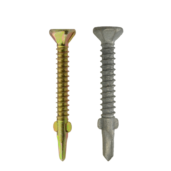 Countersunk with Wings Metal Screws Countersunk with Wings Metal Screws