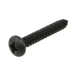 14g (6.30mm) Black Zinc Pan Phillips (PH3) Self Tapping Screws ANSI B18.6.4