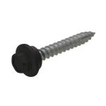 12g (5.50mm) x 25mm Full Thread NEO Night Sky Hex Flange Timber T17 Cladding Screw Galvanised