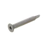 10g (4.80mm) G410 Stainless Countersunk Square (SQ2) Coarse Metal Self Drilling Decking Screws