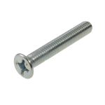 M2 x 0.40p Metric Coarse Zinc Countersunk Phillips (PH1) Machine Screws AS 1427:1996