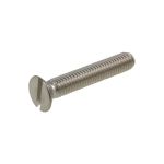 M5 x 0.80p Metric Coarse Stainless A2-70 G304 Countersunk Slot Machine Screws DIN 963