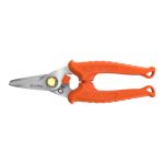 185mm 7'' Black Panther Orange Rounded Tip Industrial Snips Sterling 29-704