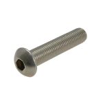 #0-80 TPI UNF Fine Stainless A2-70 G304 Button Head Socket (0.035