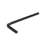 10mm x 108mm Metric Hex Allen Wrench Key Plain Black Uncoated Din 911