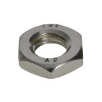 M10 x 1.00p Metric Extra Fine Stainless A2-35 G304 Hex Thin Lock Nuts DIN 439