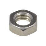 #6-32 x 32 TPI UNC Coarse Stainless A4-70 G316 Hex Thin Lock Nuts ANSI B18.6.3