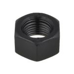 M8 x 1.00p Metric Fine Plain Black Uncoated Class 8 Hex Standard Nuts High Tensile AS1112