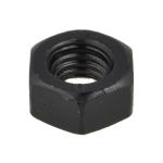 M22 x 2.50p Metric Coarse Plain Black Uncoated Class 8 Hex Standard Nuts High Tensile AS1112