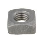 M6 x 1.00p Metric Coarse Galvanised Class 5 Square Nut Low Tensile DIN 557