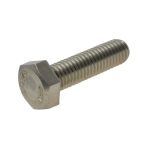 M4 x 0.70p Metric Coarse Stainless A2-70 G304 Hex Set Screw / Hex Bolts DIN 933