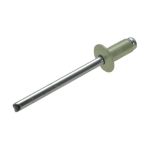 Pale Eucalypt 73 AS 4-3 (3.2 Ø x 8L) Dome Alum Steel Rivet Grips 3.2-4.8mm