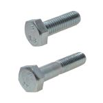 M16 x 2.00p Metric Coarse Zinc Hex Bolts Class 8.8 High Tensile AS 1110.1