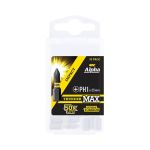 PH1 x 25mm Alpha ThunderMAX Impact Phillips Insert Driver Bit - 10 Pack Handipak PH125SMH