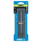 5mm x 150mm Sutton Extreme Impact Torsion HX5 Hex Power Driver Bit - 5 Pack Carded S14705152