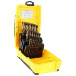 25 Pce 1mm - 13mm Metric Cobalt Tuffbox Jobber Drill Set Alpha SM25CO