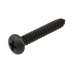 2g (2.20mm) Black Zinc Pan Phillips (PH1) Self Tapping Screws ANSI B18.6.4