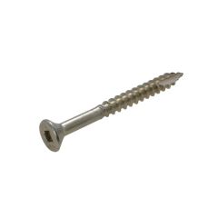 10g (4.8mm) Stainless A2-70 G304 Standard Head Square (SQ2) Decking Timber T17 Screws