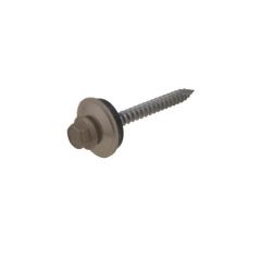 14g (6.30mm) x 65mm Full Thread Jasper Cyclone BRA / Multiseal Hex Flange (3/8") Timber T17 Roofing Screw Galvanised