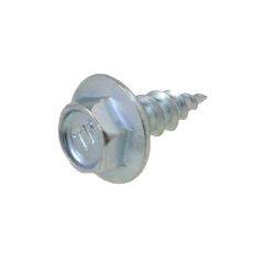 8g (4.20mm) Zinc Hex Flange (1/4") Stitching Coarse Timber Screws