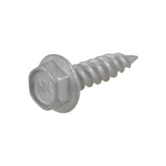 8g (4.20mm) Galvanised Hex Flange (1/4") Stitching Coarse Timber Screws