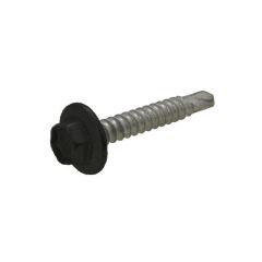 12g (5.50mm) x 20mm Full Thread NEO Night Sky Hex Flange (5/16") Coarse Metal Self Drilling Shed Screw Galvanised