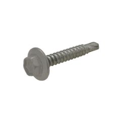 12g (5.50mm) x 20mm Full Thread Wallaby Hex Flange (5/16") Coarse Metal Self Drilling Shed Screw Galvanised