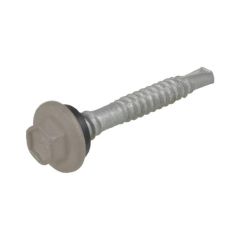 12g (5.50mm) x 39mm Top Grip NEO Gully Hex Flange (5/16") Coarse Metal Roofing Screw Galvanised