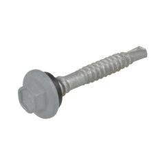 12g (5.50mm) x 51mm Top Grip NEO Windspray Hex Flange (5/16") Coarse Metal Roofing Screw Galvanised