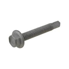 14g (6.30mm) Galvanised Hex Flange (3/8") Fine Metal Self Drilling Screws