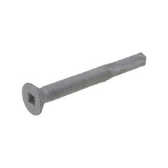 12g (5.50mm) Galvanised Countersunk Square (SQ3) Series 500 Fine Metal Self Drilling Screws