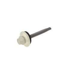 14g (6.30mm) x 53mm Full Thread Evening Haze Cyclone BRA / Multiseal Hex Flange (3/8") Metal Roofing Screw Galvanised