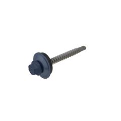 14g (6.30mm) x 65mm Full Thread Deep Ocean Cyclone BRA / Multiseal Hex Flange (3/8") Metal Roofing Screw Galvanised