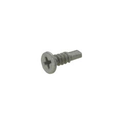 10g (4.80mm) Galvanised Flat Top Phillips (PH2) Coarse Metal Self Drilling Screws
