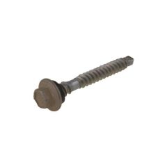6.20mm x 50mm BREMICK Vortex Plus NEO Jasper Hex Flange (5/16") Metal or Timber Top Grip Roofing Screw Galvanised B8® Cat 5