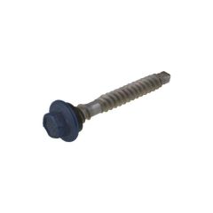 6.20mm x 65mm BREMICK Vortex Plus NEO Deep Ocean Hex Flange (5/16") Metal or Timber Top Grip Roofing Screw Galvanised B8® Cat 5