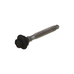 6.20mm x 65mm BREMICK Vortex Plus NEO Night Sky Hex Flange (5/16") Metal or Timber Top Grip Roofing Screw Galvanised B8® Cat 5