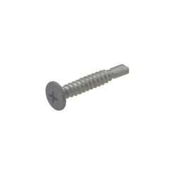 10g (4.80mm) x 16mm Basalt Wafer Phillips Coarse Metal Self Drilling Fencing Shed Screw Galvanised