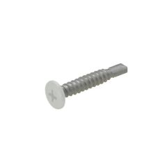 10g (4.80mm) x 16mm Shale Grey Wafer Phillips Coarse Metal Self Drilling Fencing Shed Screw Galvanised