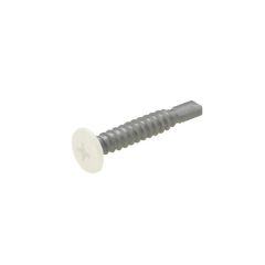10g (4.80mm) x 16mm Surfmist Wafer Phillips Coarse Metal Self Drilling Fencing Shed Screw Galvanised