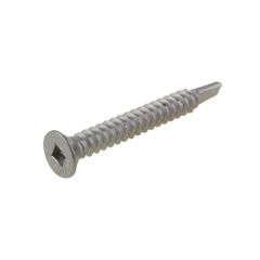 10g (4.80mm) G410 Stainless Countersunk Square (SQ2) Coarse Metal Self Drilling Decking Screws
