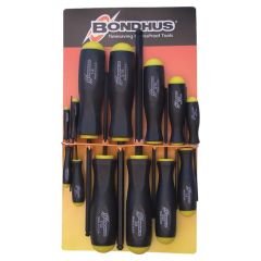 13 Pce -  0.50 to 3/8" Imperial Bondhus Hex Ball End Screwdriver Set 10637