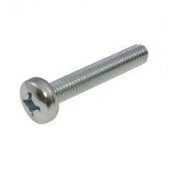 M1.6 x 0.35p Metric Coarse Zinc Pan Phillips (PH0) Machine Screws AS 1427