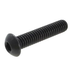 #6-32 TPI UNC Coarse Plain Black Uncoated Grade 10.9 Button Head Socket (5/64" Key) Screws ANSI B 18.3