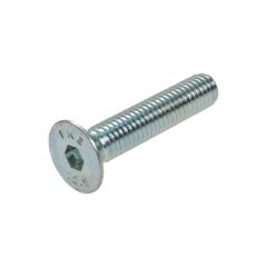 #6-32 TPI UNC Coarse Zinc Plated Grade 10.9 Countersunk Head Socket (5/64" Key) Screws ANSI B 18.3