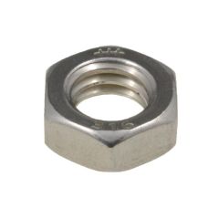 1" x 8 TPI UNC Coarse Stainless A4-40 G316 Hex Thin Lock Nuts ANSI B18.2.2