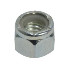 1-1/8" x 7 TPI UNC Coarse Zinc Grade 8 Hex Nyloc Nuts High Tensile IFI-100NE