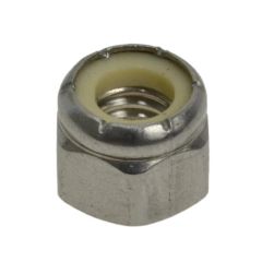 3/8" x 16 TPI UNC Coarse Stainless A4-70 G316 Hex Nyloc Nuts NE Series