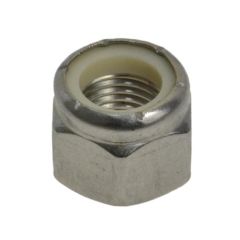 3/8" x 24 TPI UNF Fine Stainless A2-70 G304 Hex Nyloc Nuts NM Series