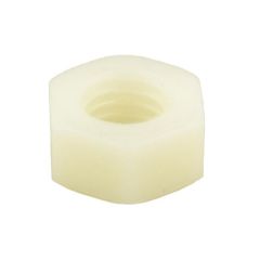 M2.5 x 0.45p Metric Coarse Nylon Hex Standard Nuts DIN 934
